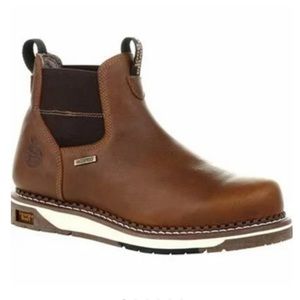 Wedge Waterproof Chelsea Work Boot